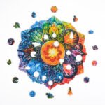 Elements Mandala Jigsaw Puzzle - Image 2