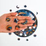 Flower Night Mandala Jigsaw Puzzle - Image 5