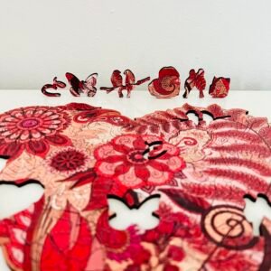 Heart Mandala Jigsaw Puzzle - Image 2