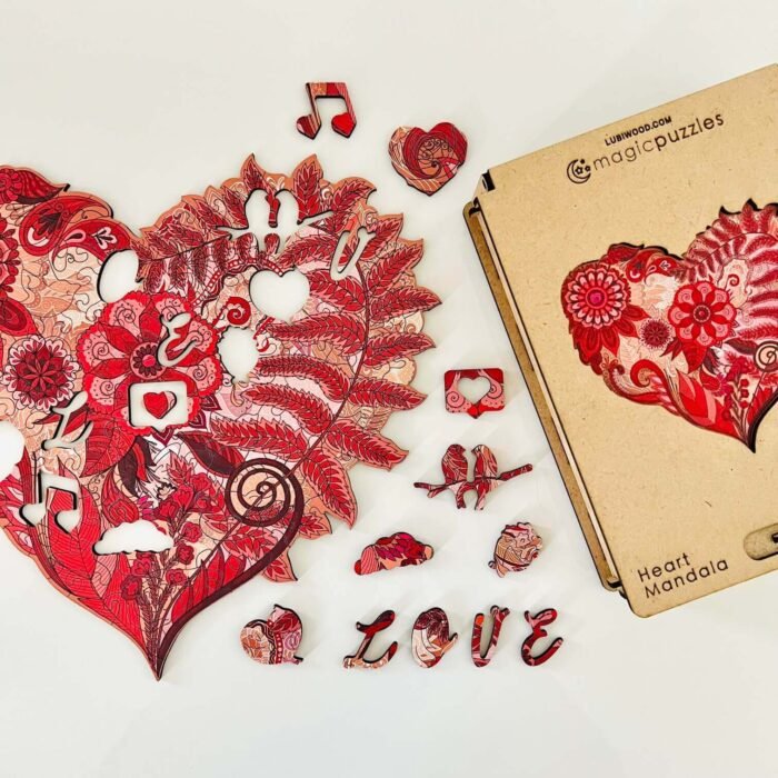 Puzzle "Herz-Mandala" – Bild 15