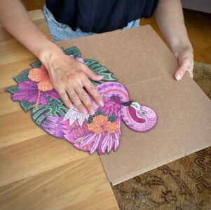 Aufhängeset Für Puzzles – Bild 6