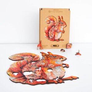 Puzzle Veveriță Adorabil - imagine 9