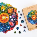 Puzzle "Elementarkräfte-Mandala"