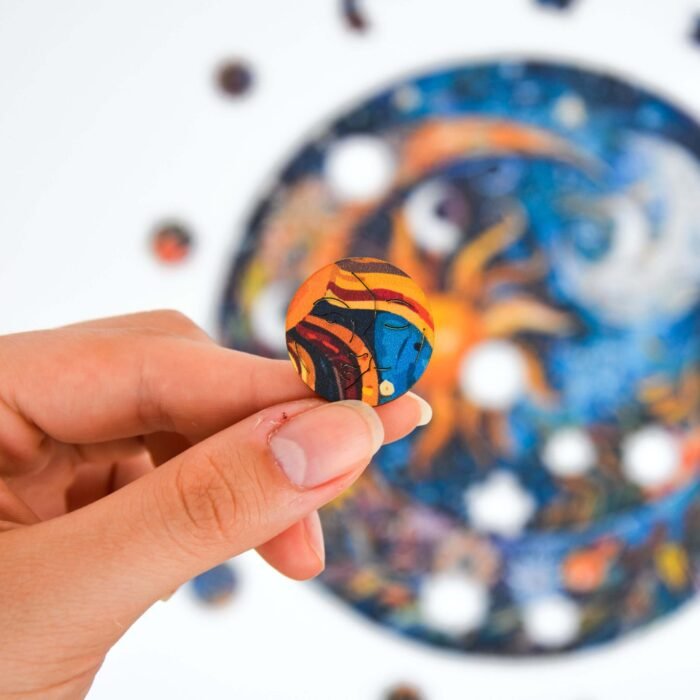 Nočni Cvet Mandala Sestavljanka - slika 8