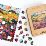 Puzzle "Warmherzige Blumenwiese"