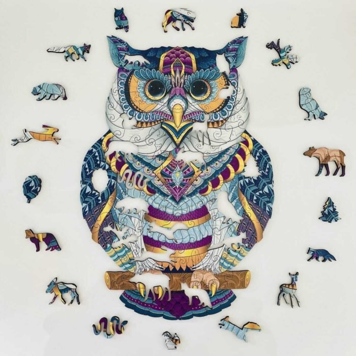 Cosmic Owl Jigsaw - Image 20