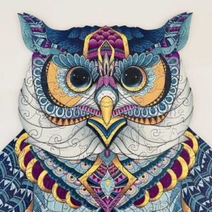 Cosmic Owl Jigsaw - Image 2