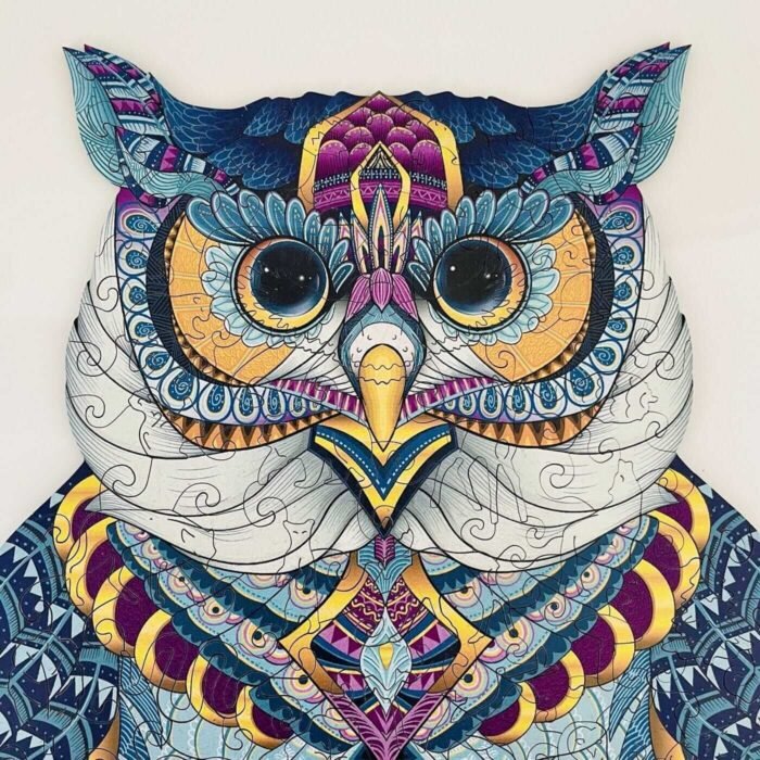 Cosmic Owl Jigsaw - Image 2