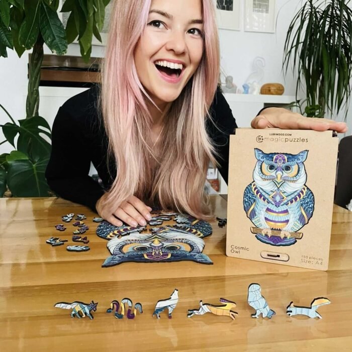 Cosmic Owl Jigsaw - Image 7