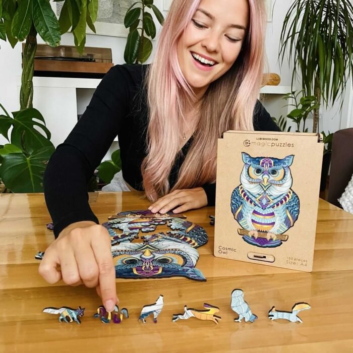 Cosmic Owl Jigsaw - Image 14