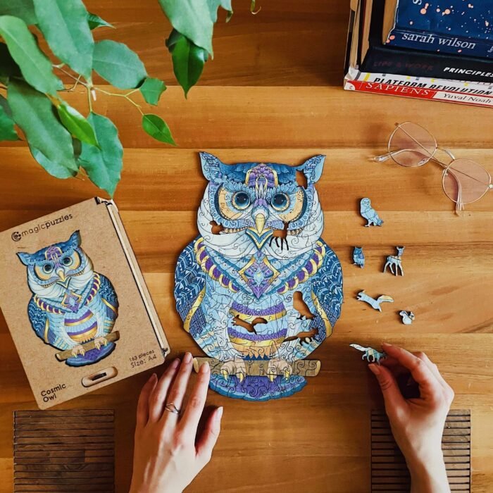 Cosmic Owl Jigsaw - Image 4