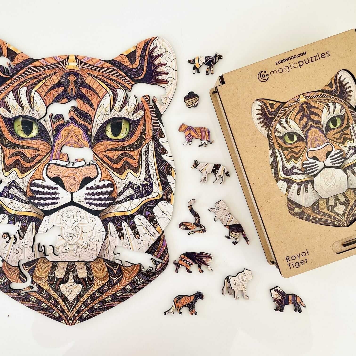 Royal Tiger Jigsaw 1 Royal Tiger Jigsaw
