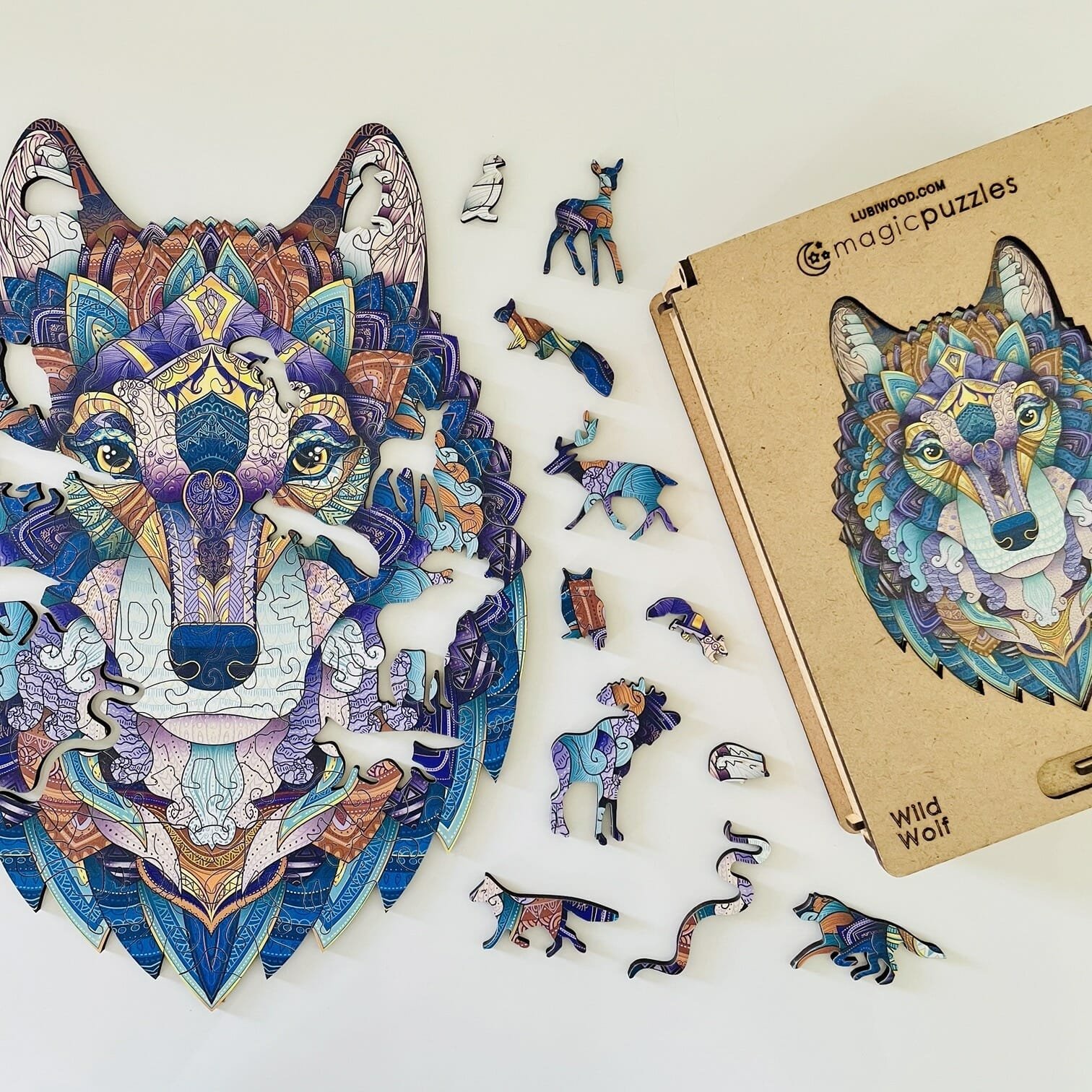 Wild_wolf_jigsaw_puzzle_2 Wild Wolf Jigsaw - Image 1