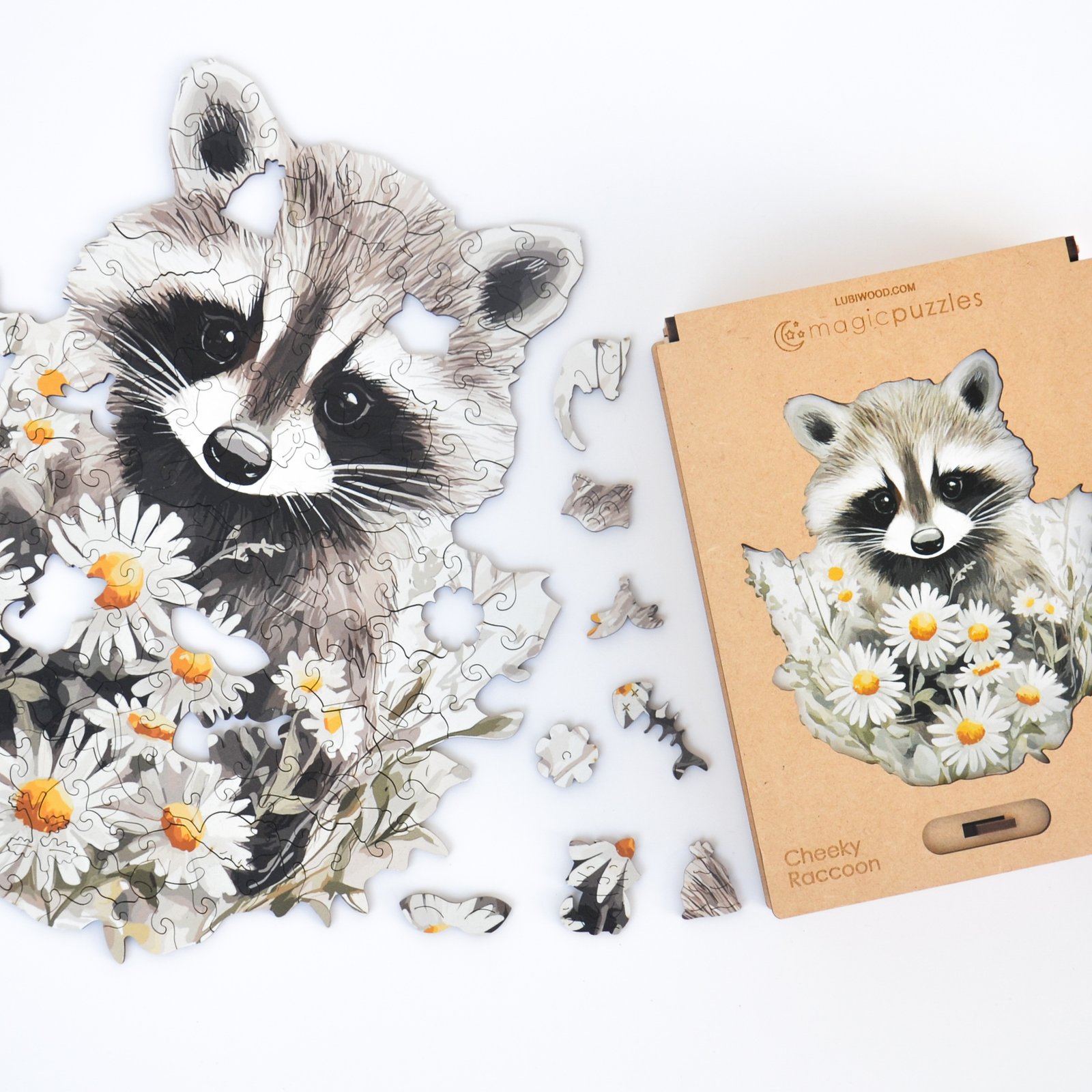 cheeky_raccoon_4-1 Puzzle Raton Poznaș - imagine 1