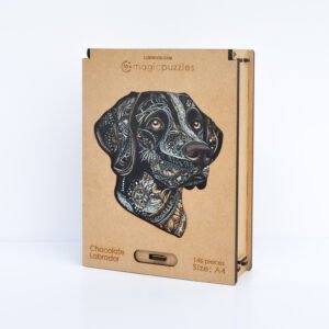 Puzzle Labrador Ciocolatiu - imagine 7