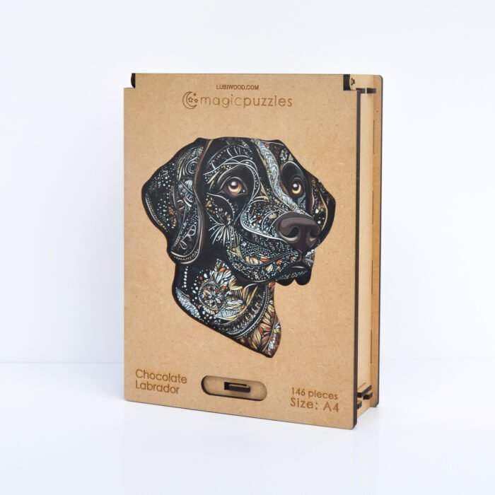 Puzzle Labrador Ciocolatiu - imagine 7