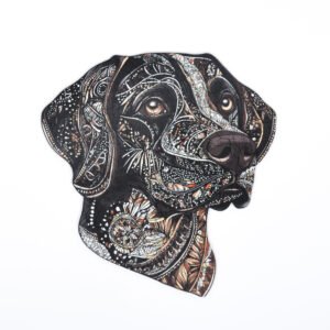 Puzzle Labrador Ciocolatiu - imagine 3