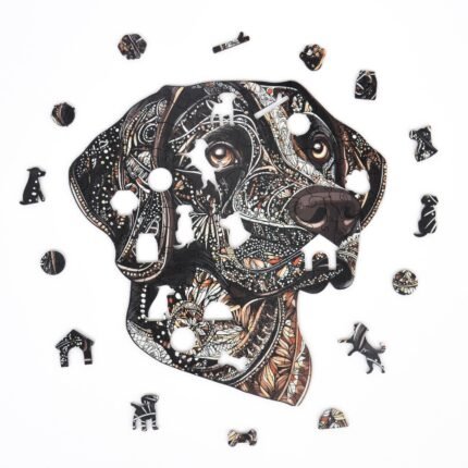 Chocolate Labrador Puzzle