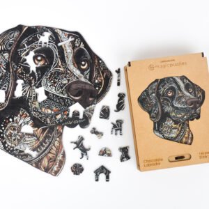 Puzzle Labrador Ciocolatiu