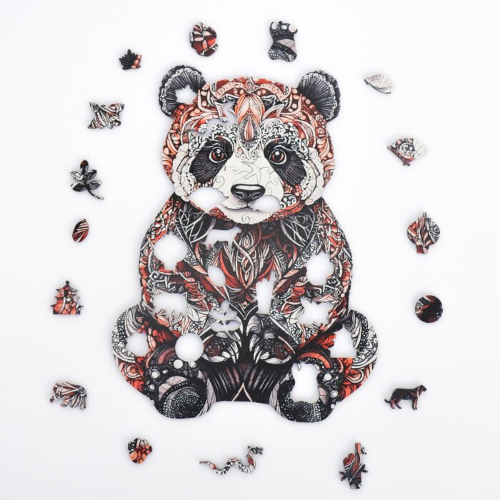 Puzzle Panda Neîndemânatic - imagine 5