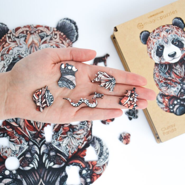 Puzzle Panda Neîndemânatic - imagine 3