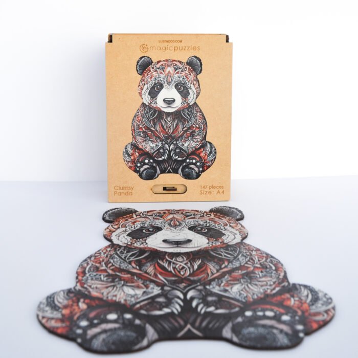 Puzzle Panda Neîndemânatic - imagine 4