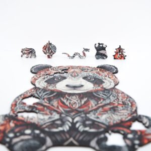 Puzzle Panda Neîndemânatic - imagine 6