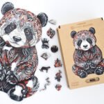 Puzzle "Tollpatschiger Panda"