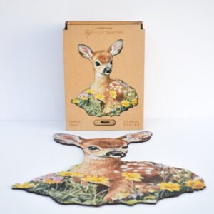 Puzzle Căprioară Delicată - imagine 5
