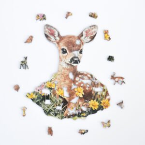 Puzzle Căprioară Delicată - imagine 3