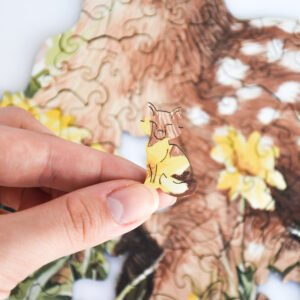 Puzzle Căprioară Delicată - imagine 6