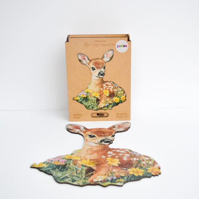 Junior Puzzle Căprioară Delicată - imagine 5