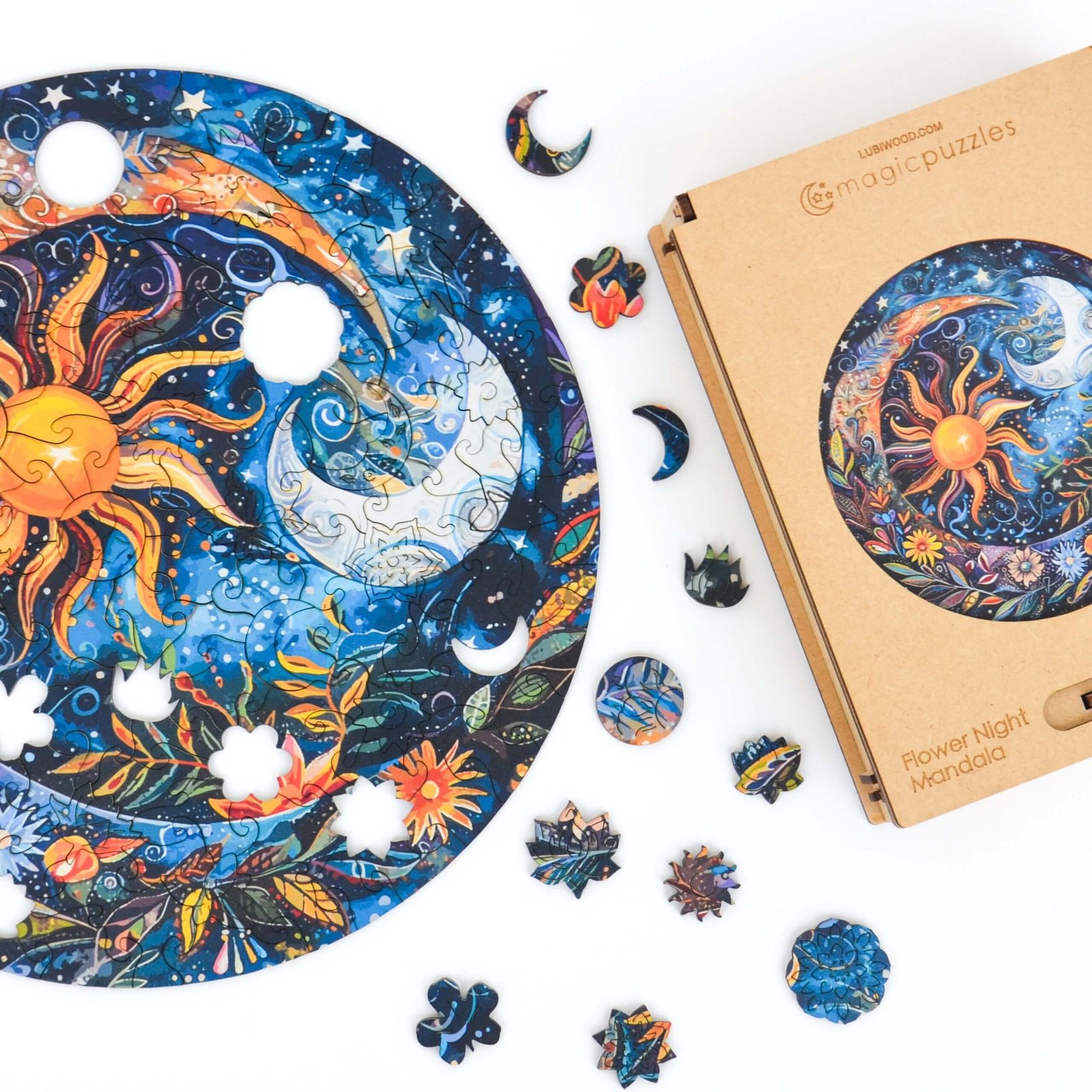 flower_night_mandala_with_box-scaled-1 Puzzle "Nachtblüten-Mandala" – Bild 1