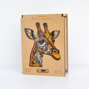 Puzzle Grațioasă Girafă - imagine 10