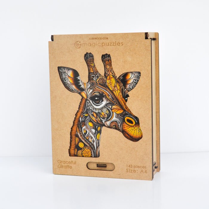 Puzzle Grațioasă Girafă - imagine 10