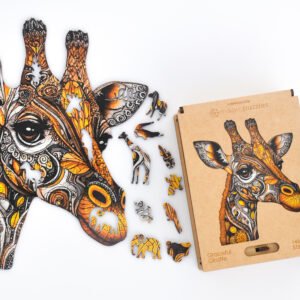 Puzzle Grațioasă Girafă