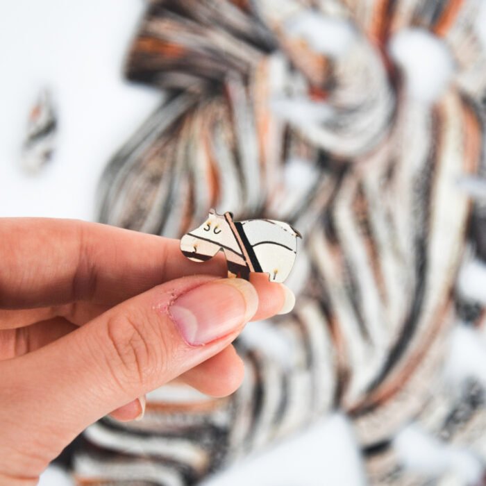 Puzzle Zebra Dungată - imagine 9