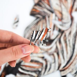 Puzzle Zebra Dungată - imagine 6