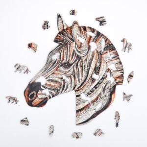 Puzzle Zebra Dungată - imagine 4