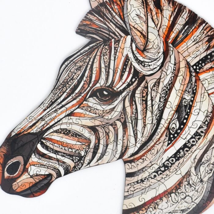 Puzzle Zebra Dungată - imagine 2