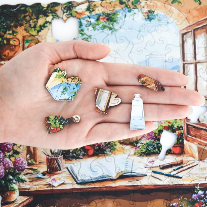 Puzzle Priveliște Toscană - imagine 5