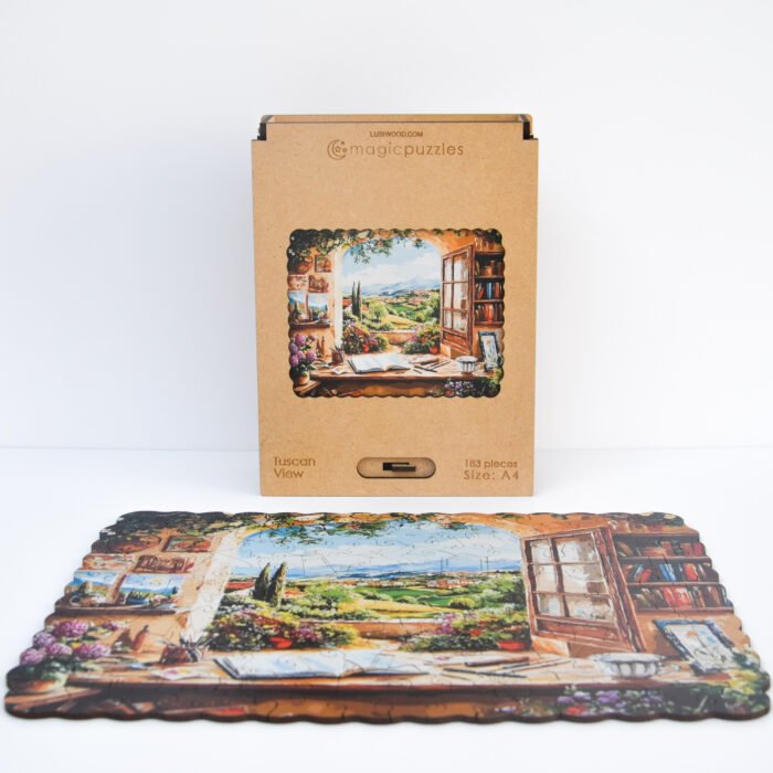 Puzzle Priveliște Toscană - imagine 9