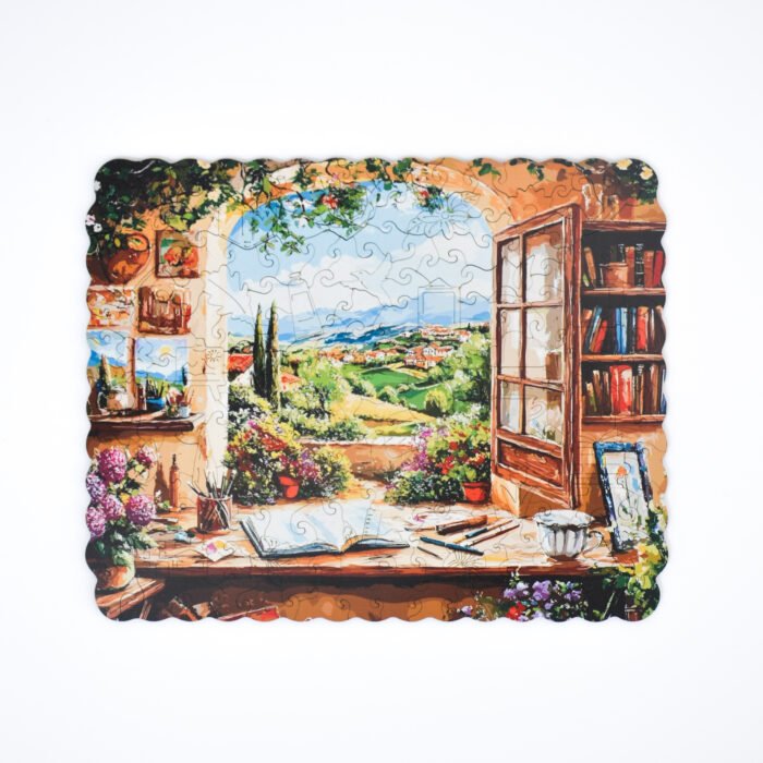 Puzzle Priveliște Toscană - imagine 2