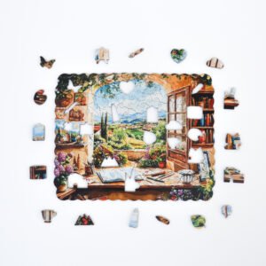 Puzzle Priveliște Toscană - imagine 4