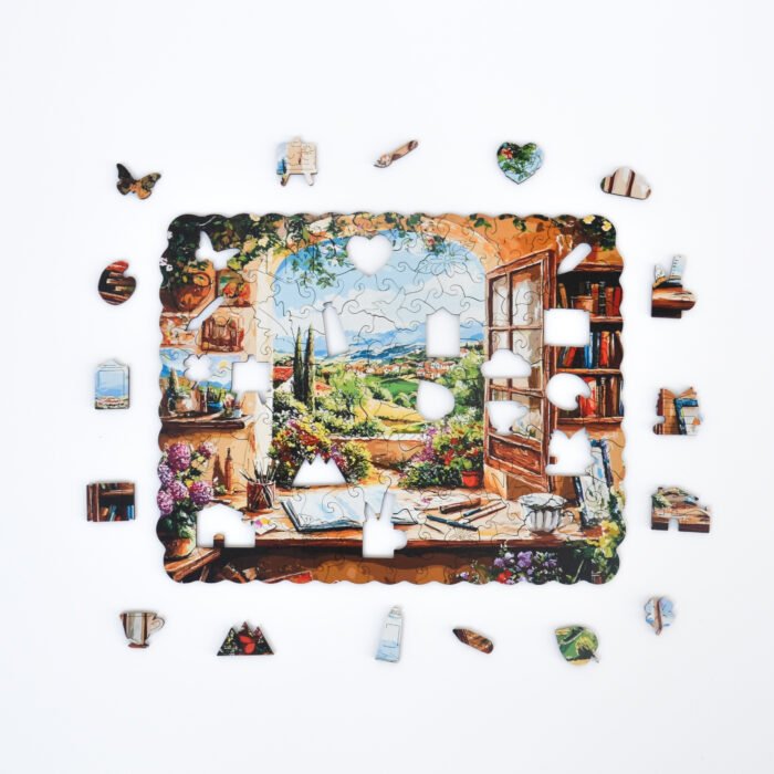 Puzzle Priveliște Toscană - imagine 4